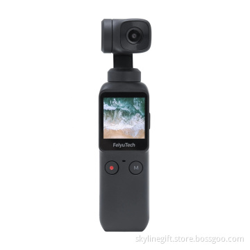 Feiyu Pocket Sport Camera 4K HD Handheld Gimbal Wifi AI 8x Slow Motion For Vlog Video VS Fimi Palm VS DJI OSMO Opcket